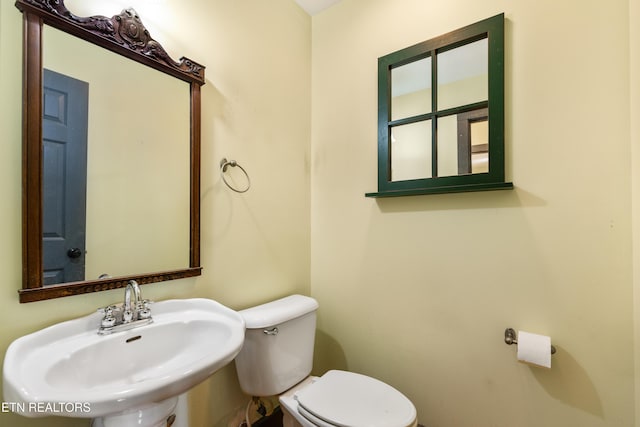 310 Savannah Shores Dr, Delano, TN 37325 - half bath featuring a sink and toilet