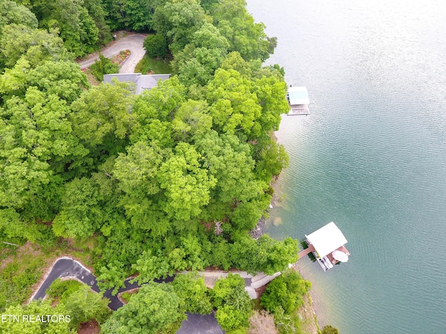 635 Norris Shores Dr, Sharps Chapel, TN 37866 - bird's eye view of a large body of water