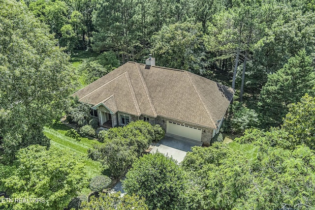 307 Okmulgee Cir, Loudon, TN 37774 - view of subject property with a forest