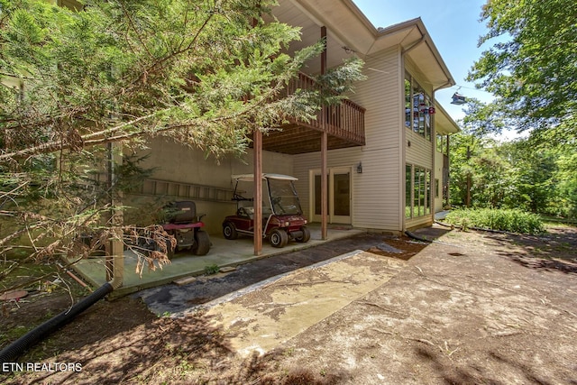 307 Okmulgee Cir, Loudon, TN 37774 - rear view of property featuring a patio area