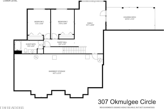 307 Okmulgee Cir, Loudon, TN 37774 - property floor plan