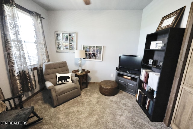 1014 Fair Meadow Dr, Dandridge, TN 37725 - living area featuring carpet and baseboards