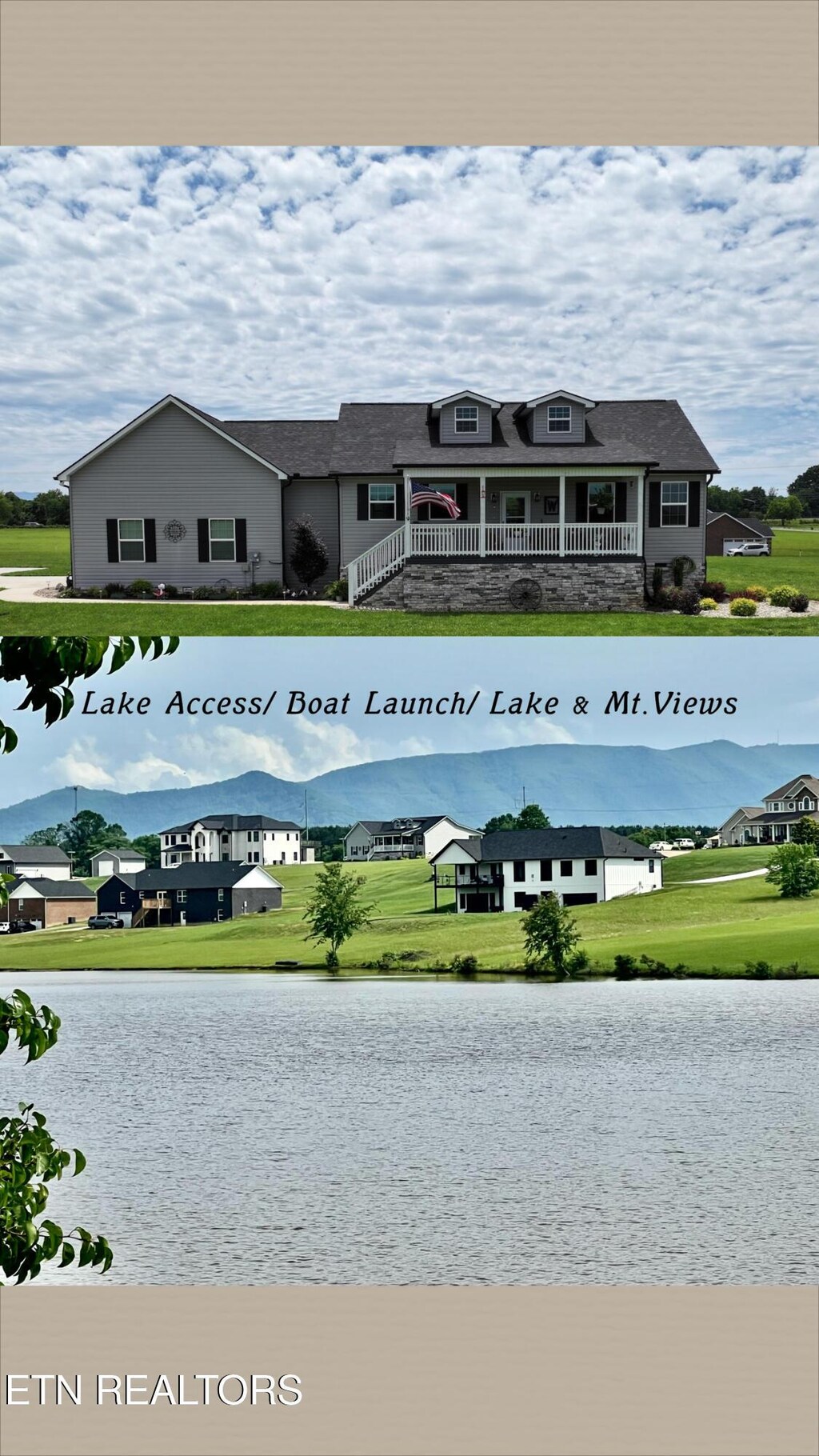 1014 Fair Meadow Dr, Dandridge, TN 37725 - water view