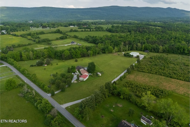 409 Turner Rd, Crossville, TN 38555 - overview of rural landscape featuring a mountain backdrop