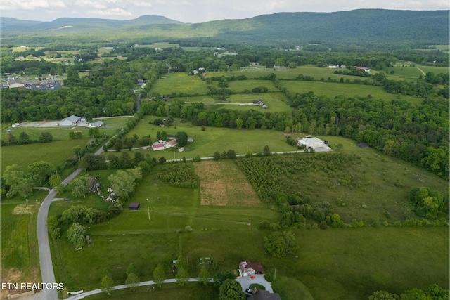 409 Turner Rd, Crossville, TN 38555 - aerial view of sparsely populated area featuring mountains