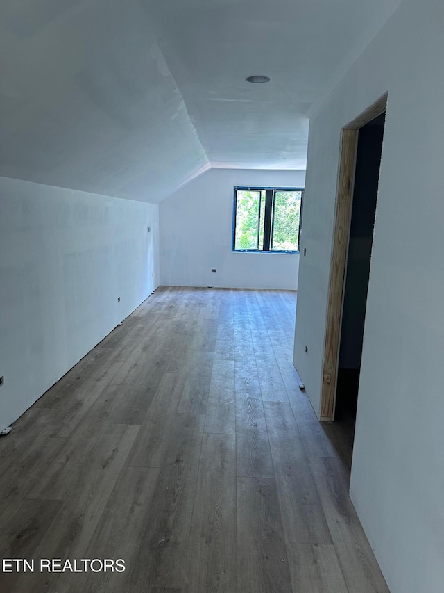 707 Powell Valley Shores Cir, Speedwell, TN 37870 - bonus room with lofted ceiling and wood-type flooring