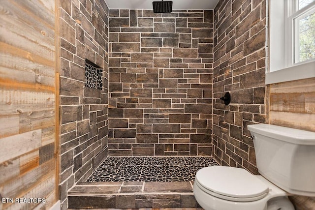 830 Hembree Hollow Rd, Townsend, TN 37882 - full bathroom with toilet and tiled shower