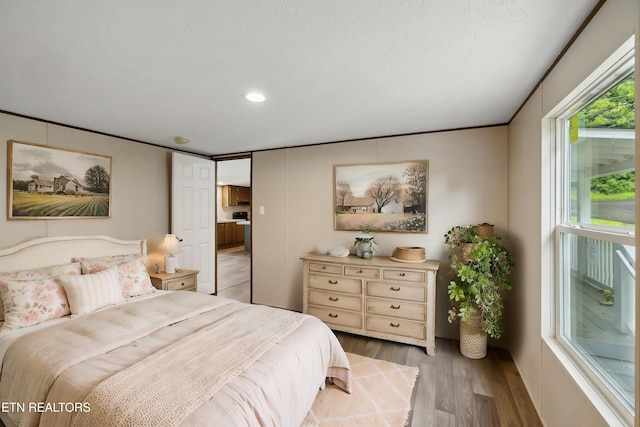 4001 Lilac Ave, Knoxville, TN 37914 - bedroom with light wood-type flooring and recessed lighting