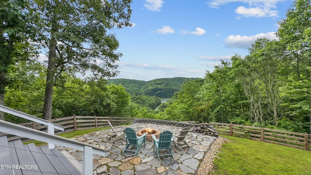 157 Wildcat Hollow Rd, New Tazewell, TN 37825 - mountain view with a heavily wooded area