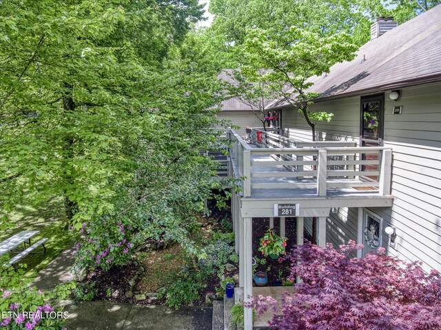 281 Moytoy Rd Unit 204, Crab Orchard, TN 37723 - view of property exterior with a chimney