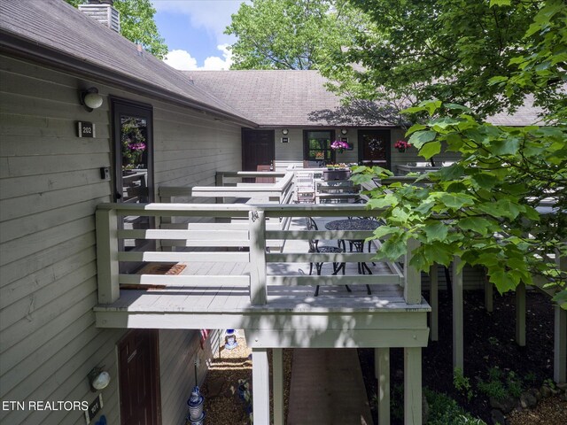 281 Moytoy Rd Unit 204, Crab Orchard, TN 37723 - view of wooden deck