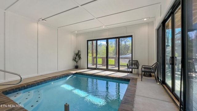 view of indoor pool