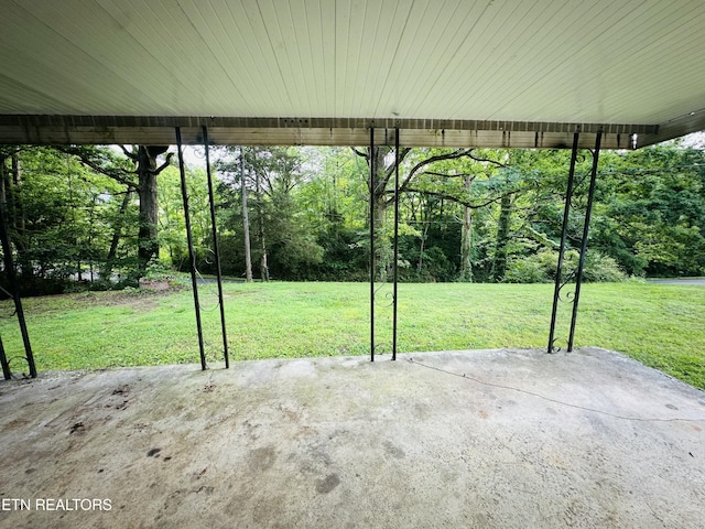 1238 Double S Rd, Dayton, TN 37321 - view of patio / terrace featuring a forest view