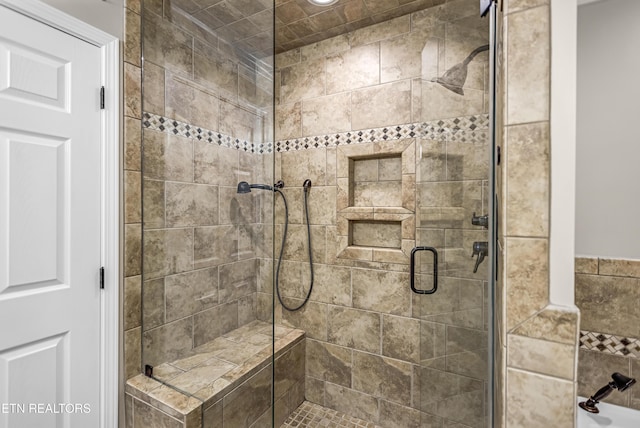 117 Mayview Dr, Powell, TN 37849 - full bathroom with a stall shower