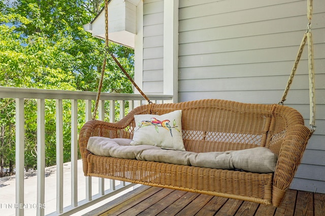 221 Stony Rock Ln, Jacksboro, TN 37757 - view of wooden terrace