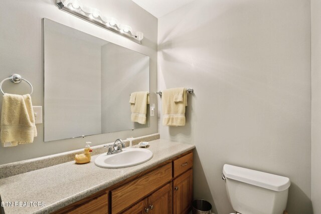 221 Stony Rock Ln, Jacksboro, TN 37757 - half bath featuring toilet and vanity