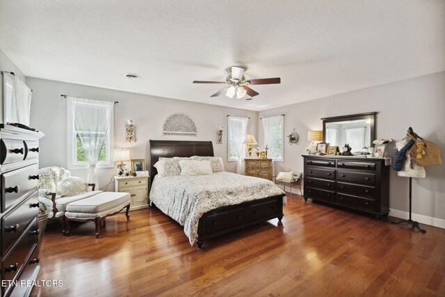 221 Stony Rock Ln, Jacksboro, TN 37757 - bedroom featuring wood finished floors and ceiling fan