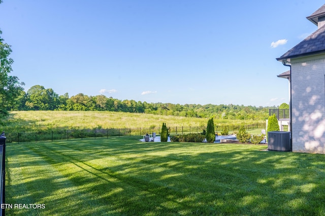 8539 N Ruggles Ferry Pike, Strawberry Plains, TN 37871 - view of yard with central AC unit