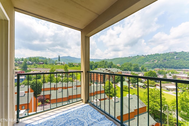 413 Baskins Creek Rd Unit 608, Gatlinburg, TN 37738 - balcony with a mountain view