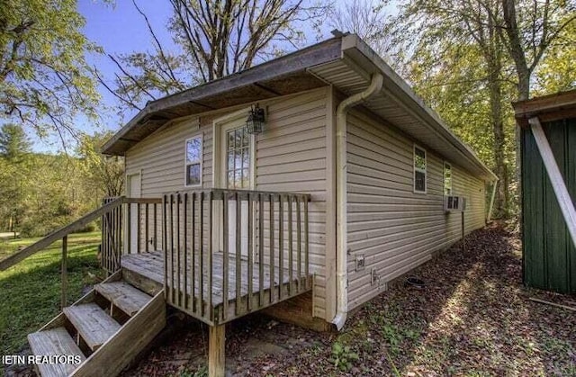 12863 Summer City Rd, Spring City, TN 37381 - view of property exterior with a wooden deck