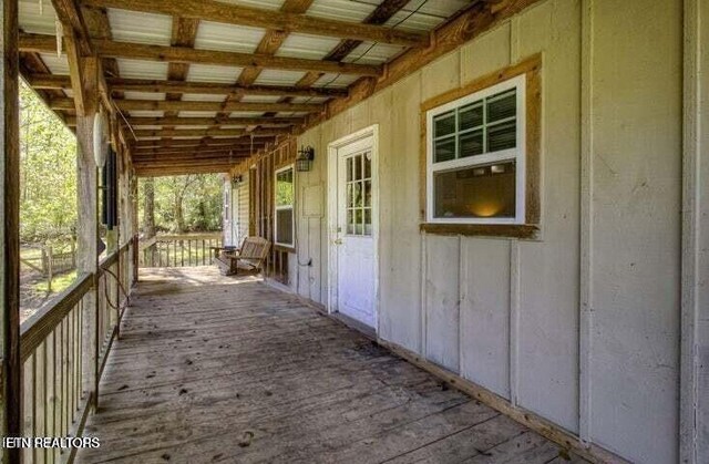 12863 Summer City Rd, Spring City, TN 37381 - view of wooden terrace