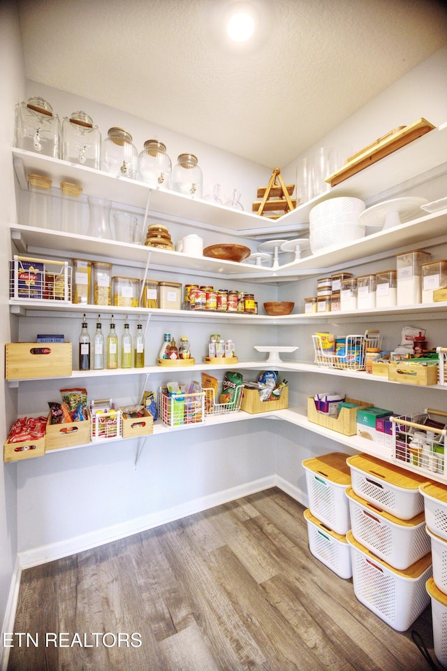 view of pantry