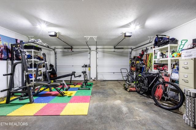 348 Willie D Dr, Jefferson City, TN 37760 - garage featuring a garage door opener