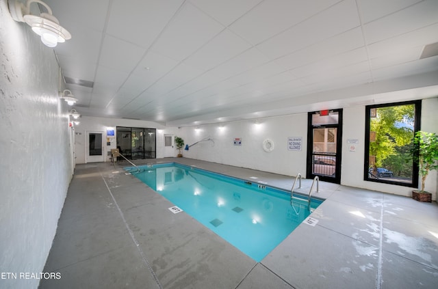view of indoor pool