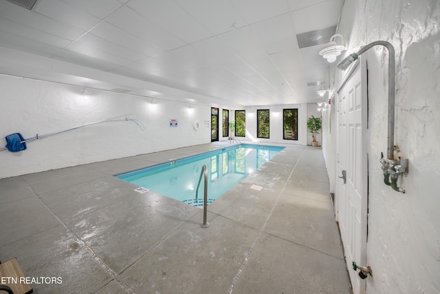 view of indoor community pool