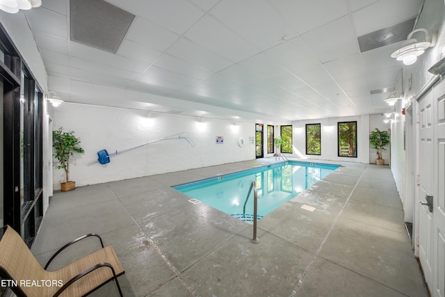 view of indoor pool