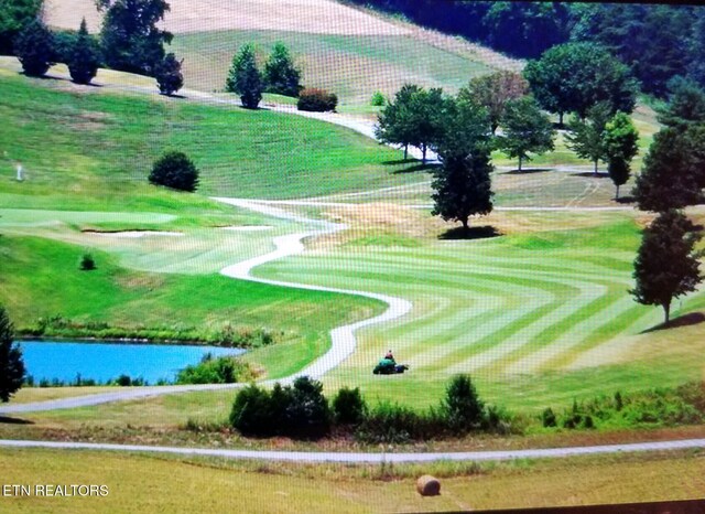 1186 Deerfield Way, Lafollette, TN 37766 - surrounding community featuring a water view and view of golf course