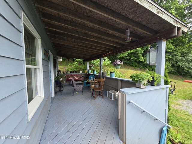 291 Tall Oaks Dr, Pennington Gap, VA 24277 - view of deck