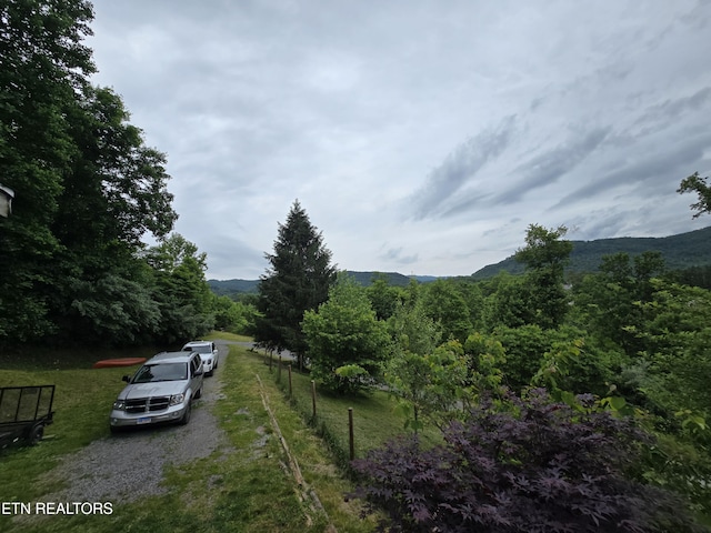 291 Tall Oaks Dr, Pennington Gap, VA 24277 - view of mountain background featuring a forest