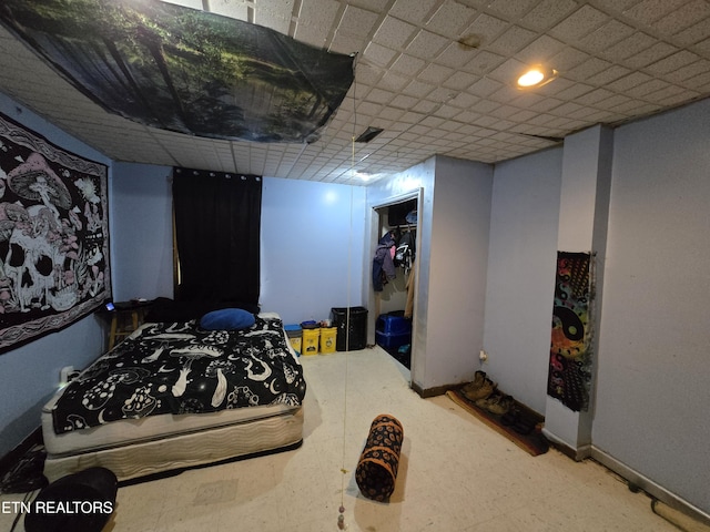 291 Tall Oaks Dr, Pennington Gap, VA 24277 - bedroom with tile patterned floors