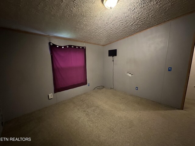214 Hickory Grove Rd, Madisonville, TN 37354 - carpeted empty room featuring a textured ceiling