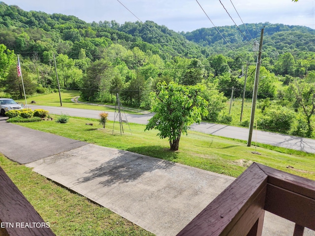 1711 Rocky Branch Rd, Rutledge, TN 37861 - surrounding community featuring a forest view and a lawn