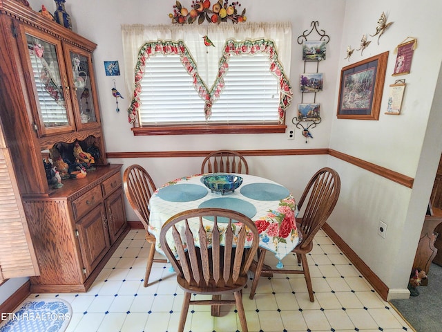 1711 Rocky Branch Rd, Rutledge, TN 37861 - dining space featuring light floors and baseboards