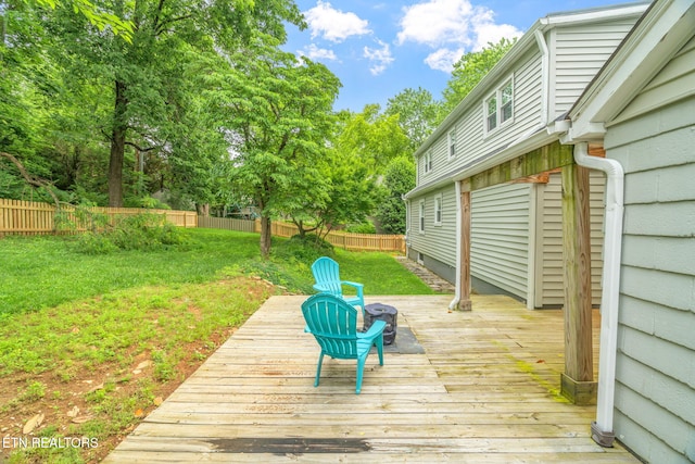 4051 Sutherland Ave, Knoxville, TN 37919 - view of wooden terrace