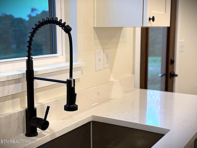 1146 Moodyville Loop, Byrdstown, TN 38549 - kitchen view of light stone counters