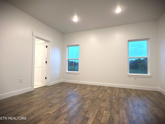1146 Moodyville Loop, Byrdstown, TN 38549 - unfurnished room with dark wood-style floors and healthy amount of natural light