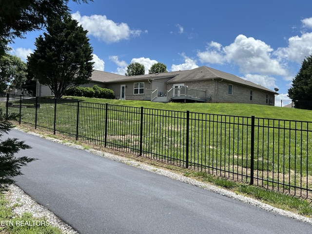 1018 Southwind Cir, Dandridge, TN 37725 - view of ranch-style home