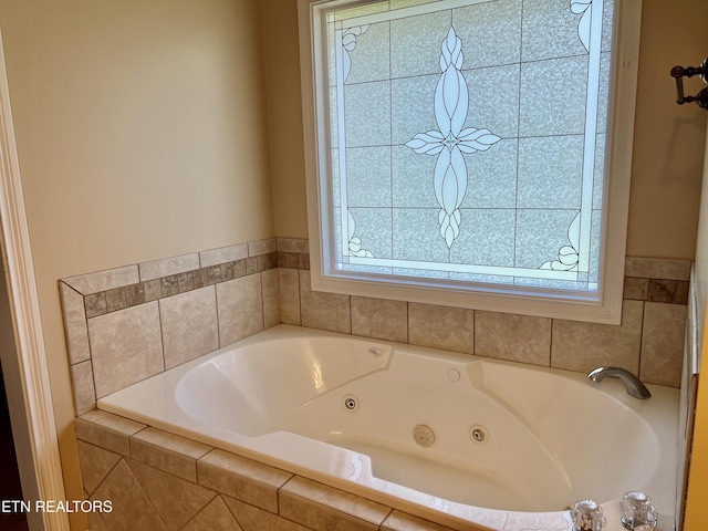 1018 Southwind Cir, Dandridge, TN 37725 - bathroom with a tub with jets