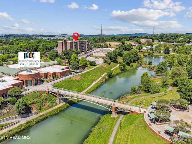 203 Regal Tower, Maryville, TN 37804 - bird's eye view of a nearby body of water and a notable bridge