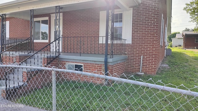 806 Vale St, Loudon, TN 37774 - view of property exterior with brick siding