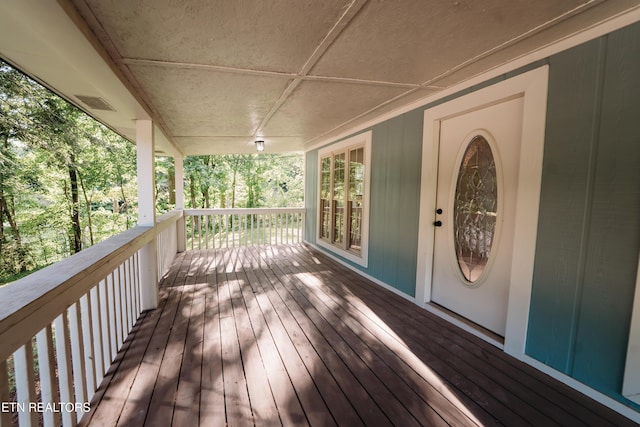 1799 Baker Hwy, Huntsville, TN 37756 - view of wooden terrace