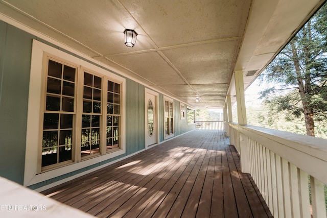 1799 Baker Hwy, Huntsville, TN 37756 - view of wooden deck