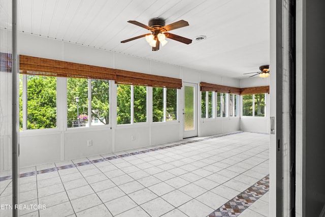 1025 Ree Way Unit 20, Knoxville, TN 37909 - unfurnished sunroom with tile patterned flooring