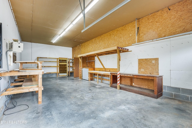 6799 Hickory Creek Rd, Lenoir City, TN 37771 - misc room featuring a workshop area and concrete floors
