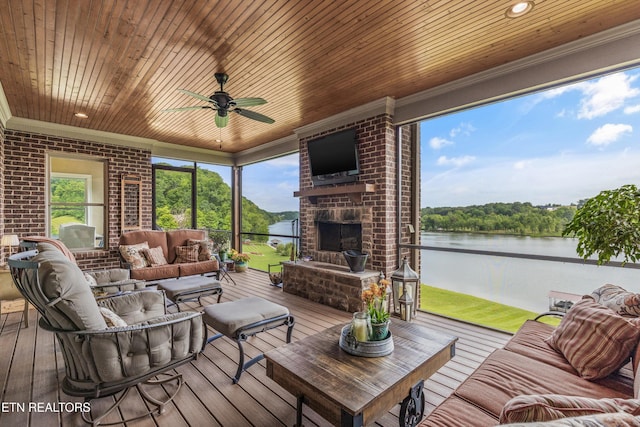 436 Silent River Ln, Loudon, TN 37774 - view of sunroom