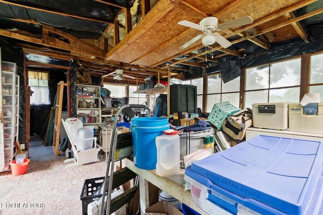 157 Chestnut Cir, Lafollette, TN 37766 - interior space featuring a ceiling fan
